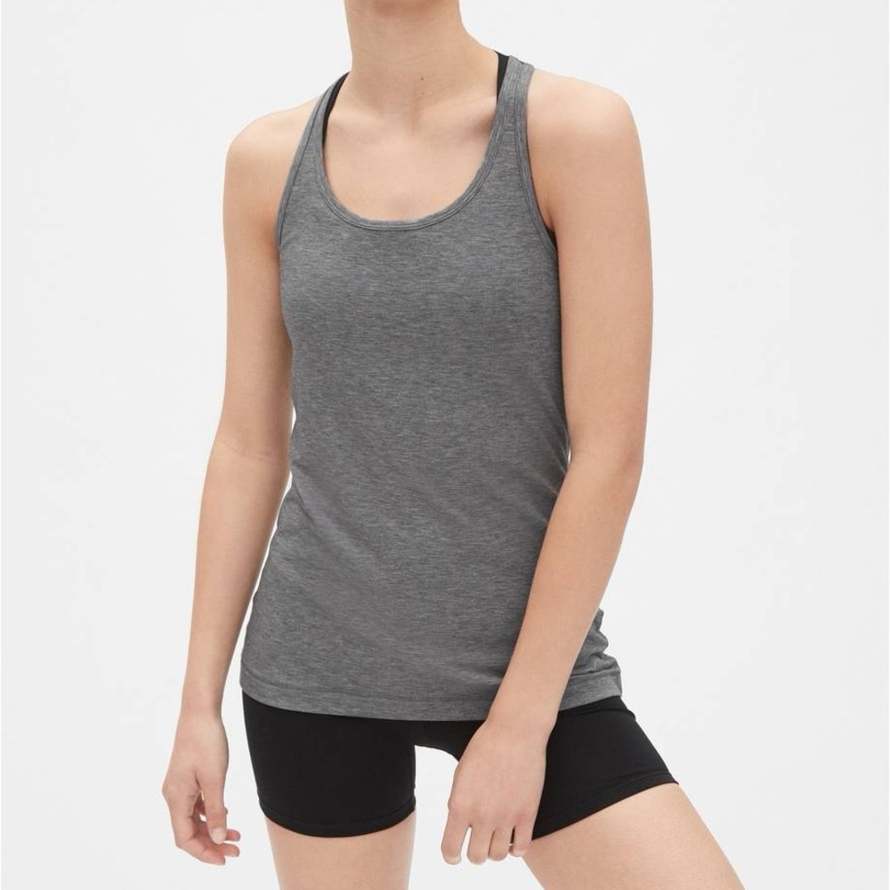 Racerback athletic tank